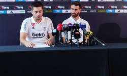 Beşiktaş'ın yeni transferi Rafa Silva basın toplantısı düzenledi