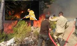 Bodrum'daki orman yangını 18. saatte söndürüldü