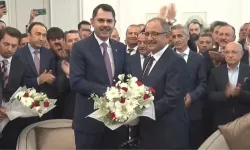Murat Kurum, görevi Mehmet Özhaseki'den devraldı
