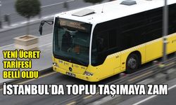 İstanbul'da toplu taşıma ücretlerine yüzde 13 zam geldi