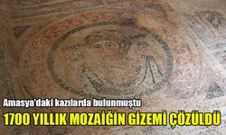 Amasya'daki kazılarda bulunan 1700 yıllık mozaiğin gizemi çözüldü