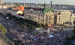 Sırbistan’da maden protestosu