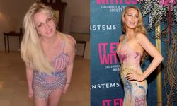 Britney Spears ile Blake Lively aynı elbiseyi giydi!