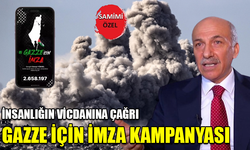 Gazze için imza kampanyası: İnsanlığın vicdanına çağrı