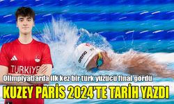 Son Dakika... Milli yüzücü Kuzey Tunçelli Paris 2024'te tarih yazdı