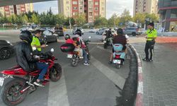 Motosiklet denetimleri devam ediyor