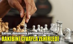 Satranç turnuvasında görülmemiş olay! Tahtaya cıva döküp rakibini zehirledi