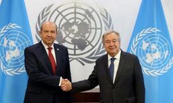 Ersin Tatar, Guterres ile görüştü: "Müzakereye hazırız"