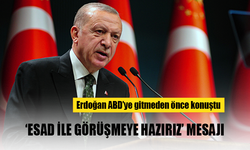 Erdoğan ABD’ye gitmeden önce konuştu