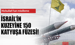 Hizbullah İsrail’in kuzeyini 150 Katyuşa füzesiyle vurdu