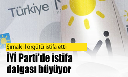 İYİ Parti'de istifa dalgası büyüyor... Şırnak il örgütü istifa etti