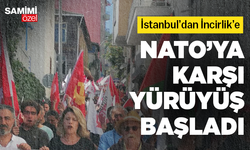 NATO'ya karşı yürüyüş başladı