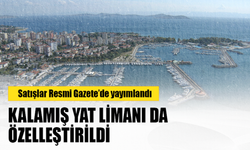 Kalamış Yat Limanı da özelleştirildi...Satışlar Resmi Gazete'de yayımlandı