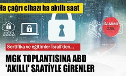 MGK toplantısına ABD 'akıllı' saatiyle girenler