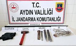 Çine'de izinsiz kazı yapan şahıslar suçüstü yakalandı