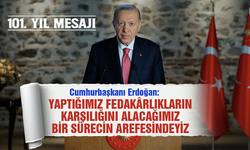 Cumhurbaşkanı Erdoğan'dan 29 Ekim Cumhuriyet Bayramı mesajı