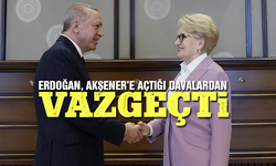 Cumhurbaşkanı Erdoğan, Akşener hakkında açtığı tüm davaları geri çekti