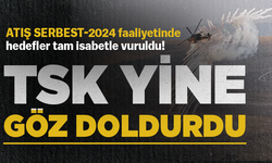 TSK yine göz doldurdu! Atış Serbest 2024'te hedefler tam isabet...