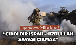 Öğretim Üyesi Dr.Elnur Ismayıl “Ciddi bir İsrail-Hizbullah savaşı çıkmaz”