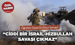 Öğretim Üyesi Dr.Elnur Ismayıl “Ciddi bir İsrail-Hizbullah savaşı çıkmaz”