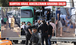 İsrail'de kamyon, askeri üs yakınlarındaki otobüs durağına daldı: En az 40 yaralı var