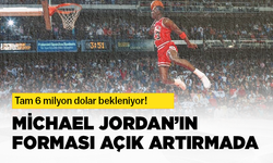 Tam 6 milyon dolar bekleniyor! Michael Jordan’ın forması açık artırmada