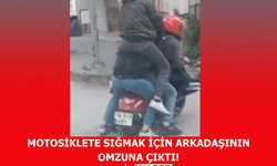 Motosiklette “omuzda” seyahat!