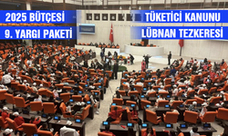 TBMM'de yoğun hafta başlıyor