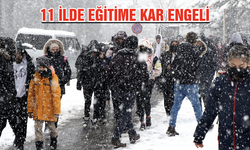 11 ilde eğitime kar engeli