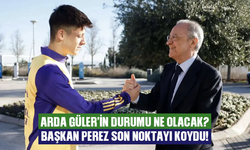 Arda Güler’in durumu ne olacak? Başkan Perez son noktayı koydu!