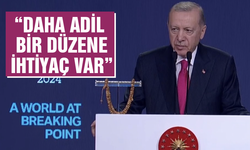 Cumhurbaşkanı Erdoğan: Daha adil bir düzene ihtiyaç var