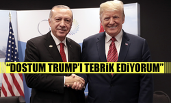 Erdoğan’dan Trump’a tebrik mesajı