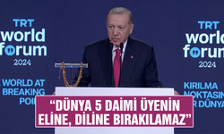 Cumhurbaşkanı Erdoğan: Dünya 5 daimi üyenin eline, diline bırakılamaz