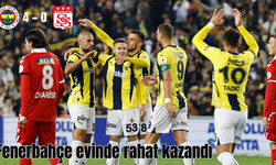 Fenerbahçe evinde rahat kazandı