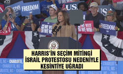 Harris’e İsrail protestosu