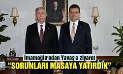 İmamoğlu'ndan Yavaş'a ziyaret