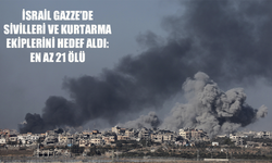 İsrail Gazze’de sivilleri ve kurtarma ekiplerini hedef aldı: En az 21 ölü, çok sayıda yaralı