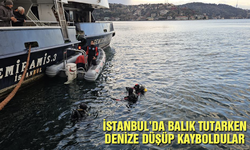 Rumeli Hisarı’nda balık tutan 2 arkadaş denize düşüp kayboldu