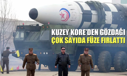 Kuzey Kore'den gözdağı: Çok sayıda balistik füze fırlattı