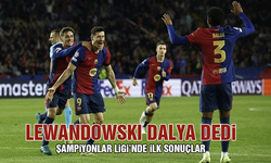 Lewandowski dalya dedi! Şampiyonlar Ligi’nde ilk sonuçlar