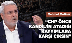 Mehmet Metiner: “CHP önce Kandil’in atadığı kayyımlara karşı çıksın”