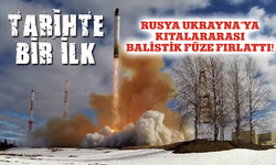 Rusya'dan Ukrayna'ya balistik füze saldırısı: İlk kez kullanıldı!