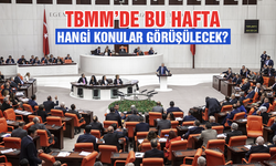 TBMM'de yoğun hafta