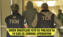 19 ilde FETÖ ve PKK/KCK'ya operasyon: 50 gözaltı kararı