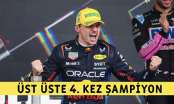 Şampiyon Max Verstappen