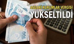 Asgari Kurumlar Vergisi yüzde 10'dan 15'e yükseltildi