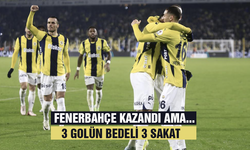 Fenerbahçe kazandı ama... 3 golün bedeli 3 sakat