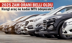 Motorlu Taşıtlar Vergisi 2025 zam oranı belli oldu!