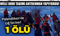 Palandöken'de çığ faciası! 1 ölü