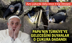 Papa'nın geleceğini duyan defineciler İznik'e dadandı